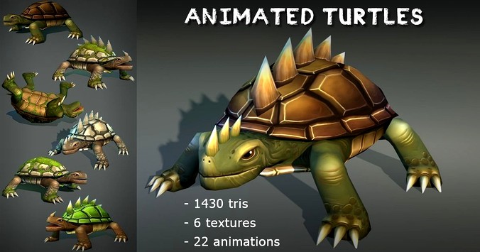 Animated Turtles Pack
