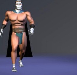 Cyborg 3D Model