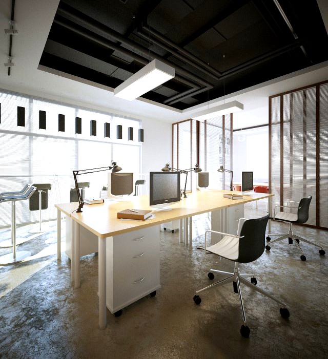 Office 002 3D Model