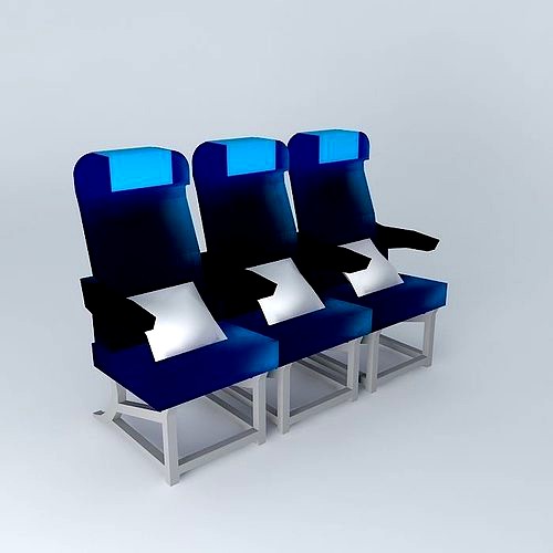 Economy Class Airplane Seats