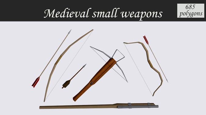 Medieval small weapons