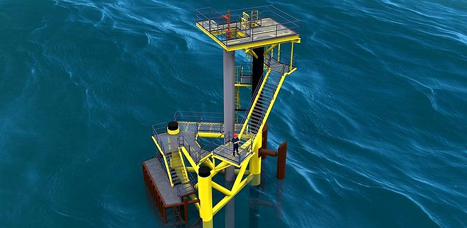 Low deck caisson concept