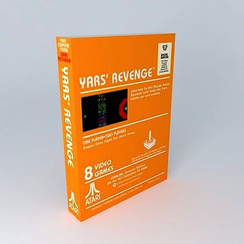 Atari 2600 Yars Revenge Boxed Game NTSC Version