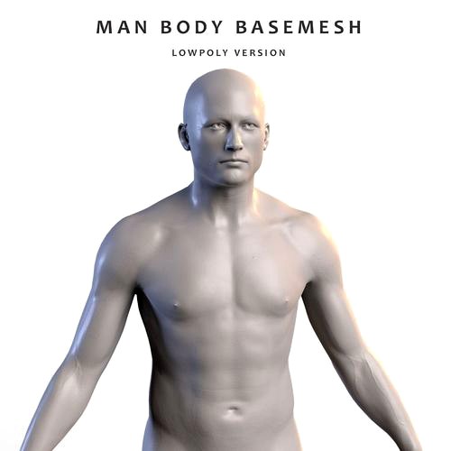 Man body basemesh