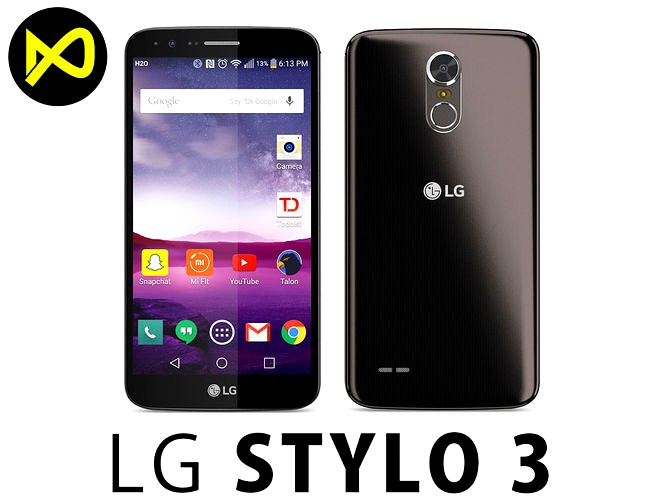 LG Stylus 3 2017 Stylo 3 Black