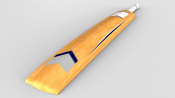 Cricket Bat 3D Model