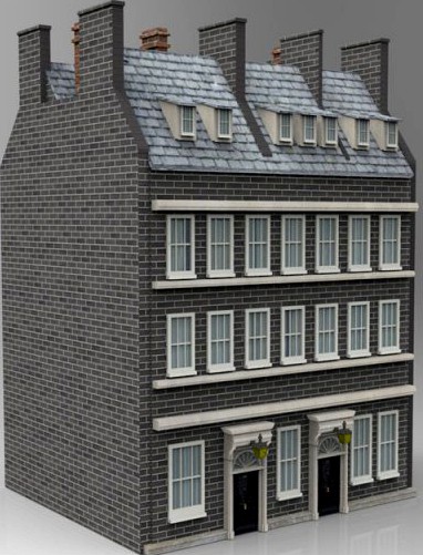 No 10 Downing Street 3D Model