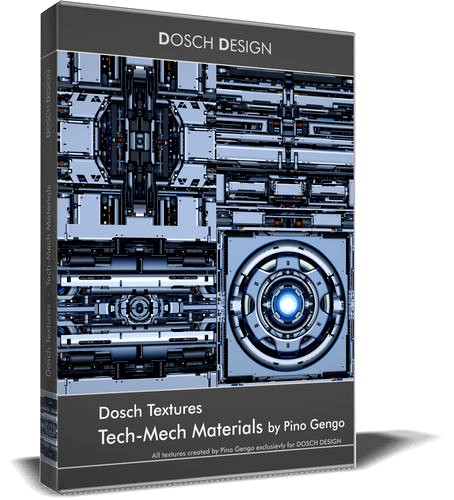 Dosch Textures - Tech Mech Material