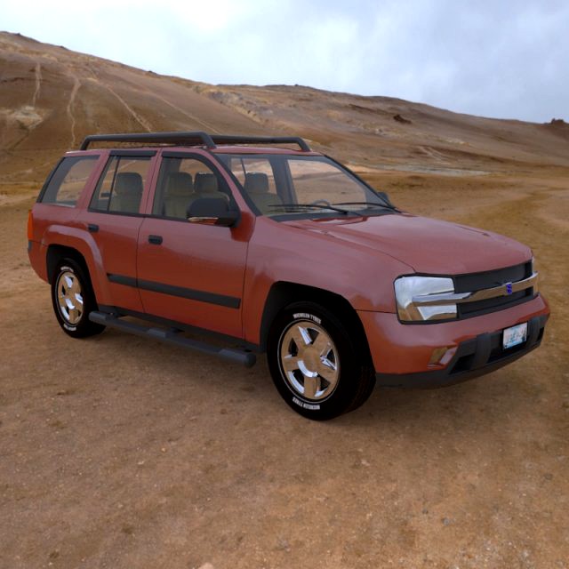 Trailfinder SUV 3D Model