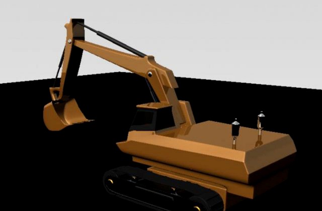 Digger 3D Model