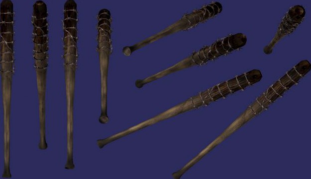 Barbed Bat 3D Model