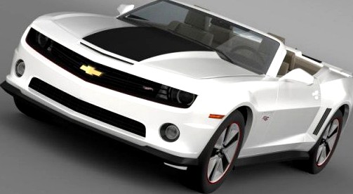 Chevrolet Camaro 2013 HotWheels SE Convertible 3D Model