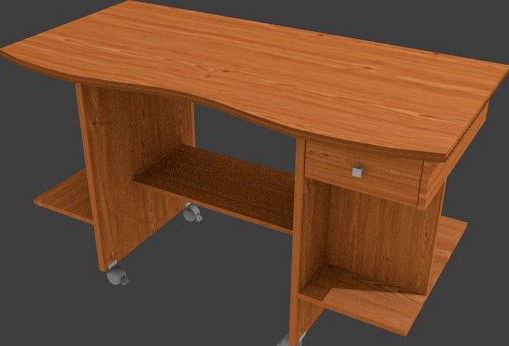 Office desk 3D Model