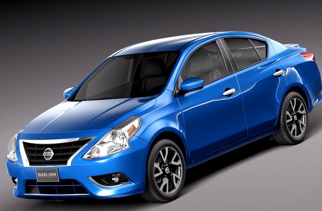 Nissan Versa Sedan 2015 3D Model