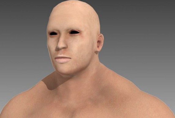 Strong Man 2014 3D Model