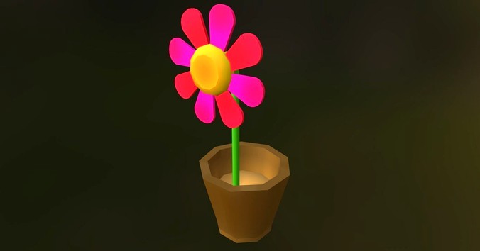 cartoon flower