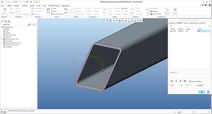 Tutorial How to model Effectively in PTC Creo Parametric and show design intent