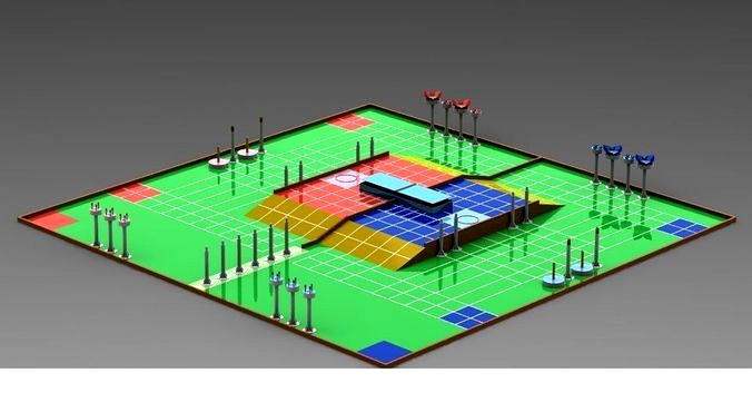 ROBOCON 2011 gamefield