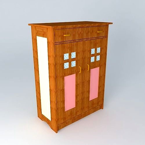 Gentlemans Dresser 3d model