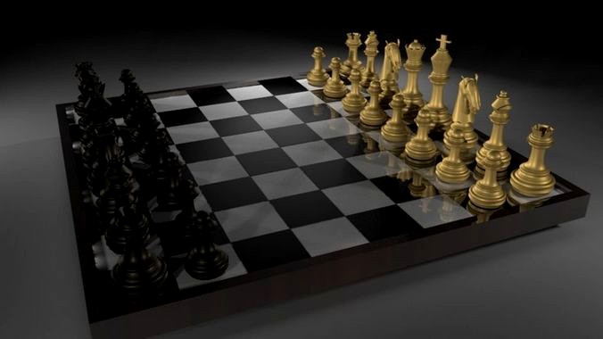 3D chess board