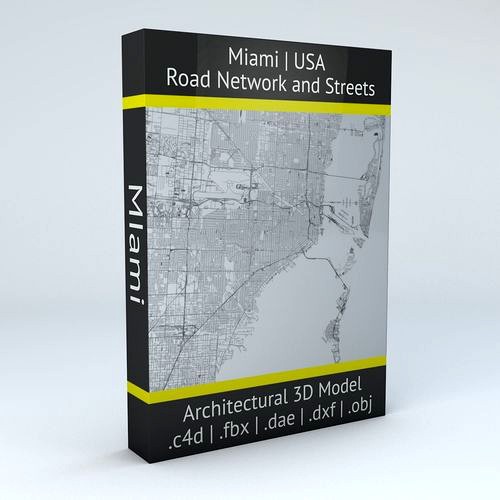 Miami Road Network and Streets