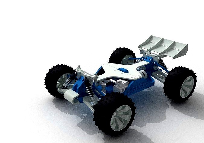 OpenRC 110 3D Printable RC Truggy