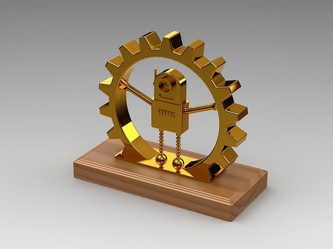 Golden Gear Award Trophy