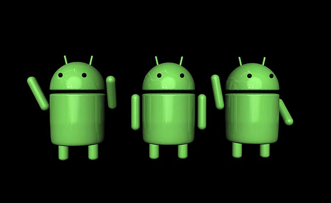 Android  3d model