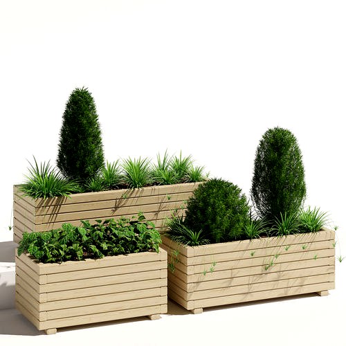 Pine planter 2