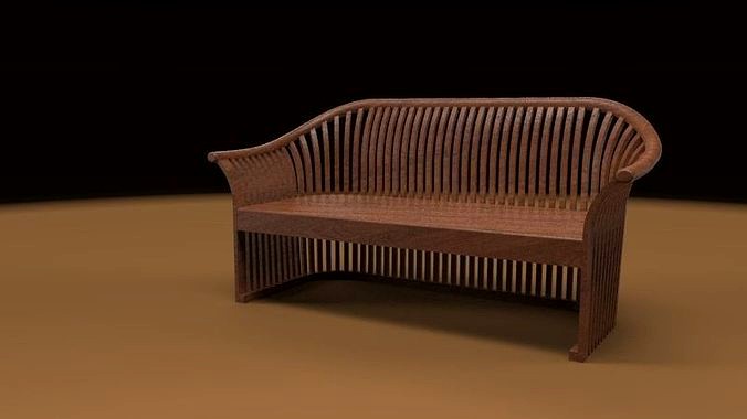 Teak bench