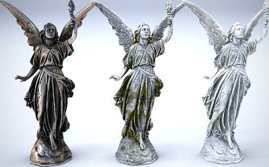 Sculptures Pack Vol1 Statue 3