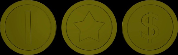 High polygonal coins