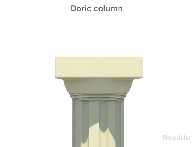 Greek Doric Short Column