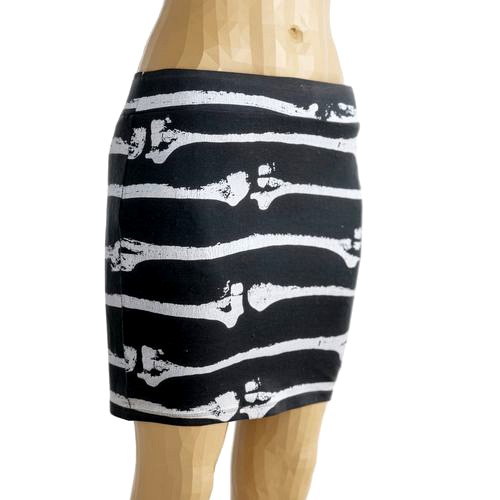 Skirt Bone Decoration Woman Clothing