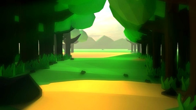 3d simple lowpoly