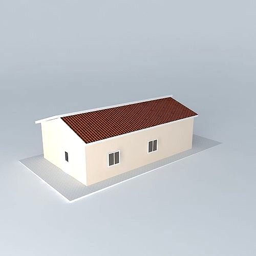 House with roof 3