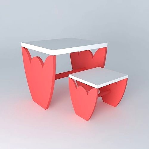 mesa infantil tulipa tulip kids table