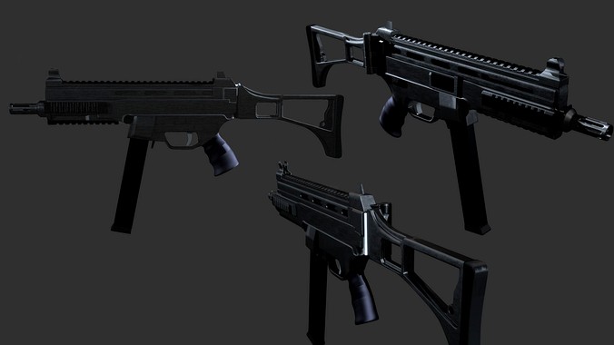 UMP 45 With Folding Stock