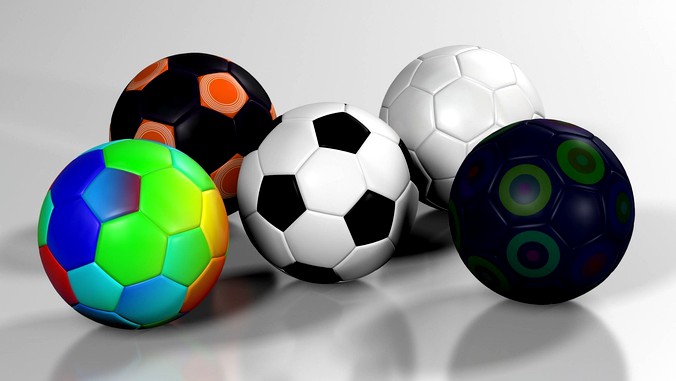 A collection of Footballs - Set I