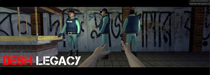 Low Poly Police Officer - IK Rigged