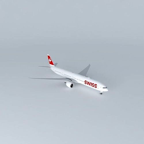 Swiss International Airlines Boeing 777 3DE ER HB JNA Wi Fi Dome