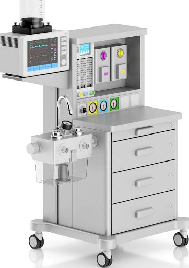 Anesthesia Delivery System 3D Model
