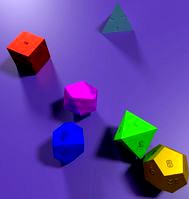 textured dice