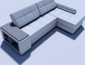 L-shaped sofa