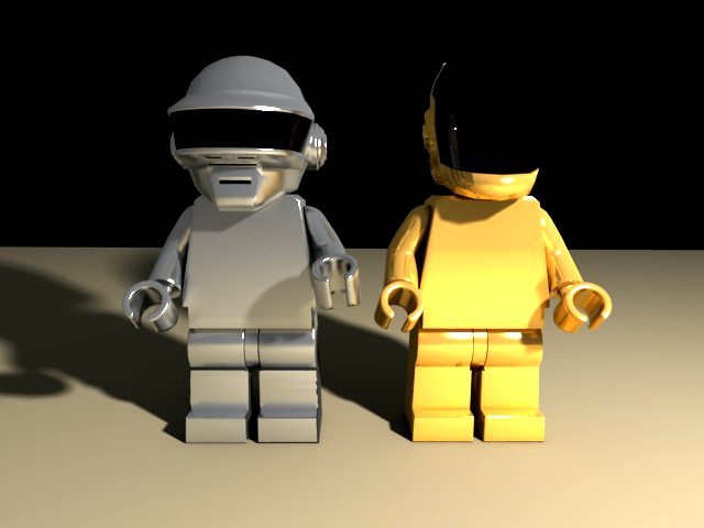 daft lego base meshes