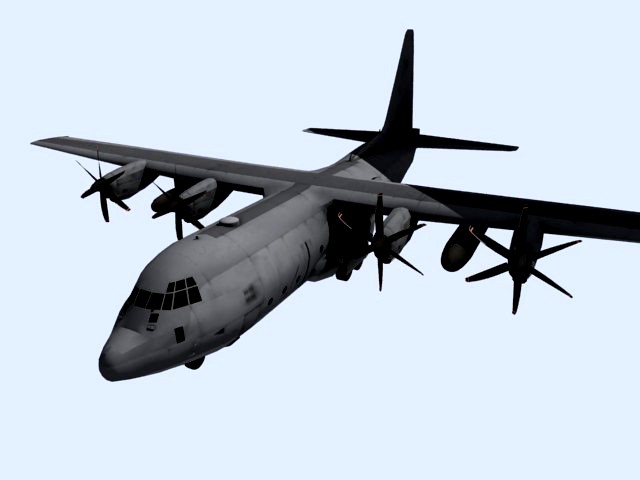 US C 130 Hercules Airplane