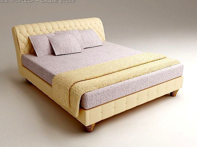 Bed_2 3D Model