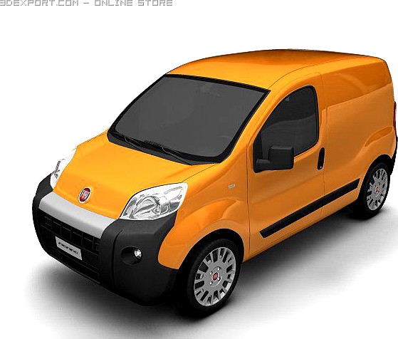 2008 Fiat Fiorino 3D Model