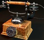 Vintage looking phone