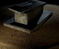 Low Poly Sarcophagus